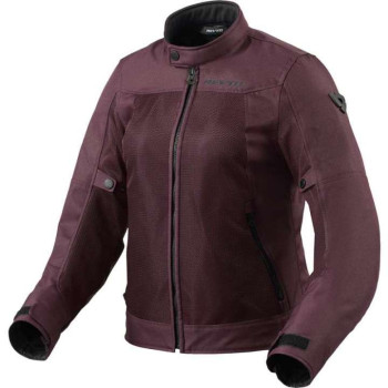Women's summer motorcycle jacket Rev'it ECLIPSE 2 LADIES AUBERGINE