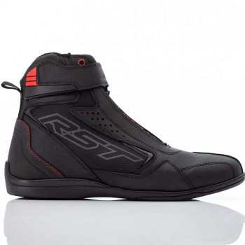 Baskets moto femme RST FRONTIER Noir/Rouge