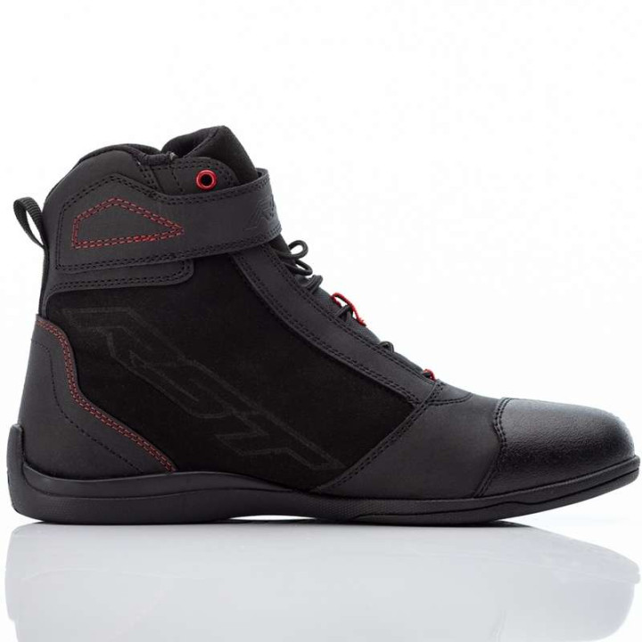 Baskets moto femme RST FRONTIER Noir/Rouge