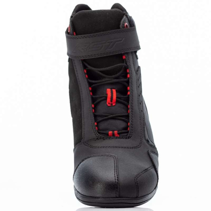 Baskets moto femme RST FRONTIER Noir/Rouge