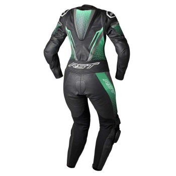 Combinaison moto cuir femme RST TRACTECH EVO 5 Noir/Aqua/Gris Combinaison moto cuir femme RST TRACTECH EVO 5 Noir/Aqua/Gris