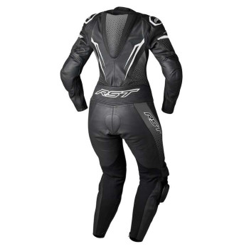 Combinaison moto cuir femme RST TRACTECH EVO 5 Noir/Blanc Combinaison moto cuir femme RST TRACTECH EVO 5 Noir/Blanc