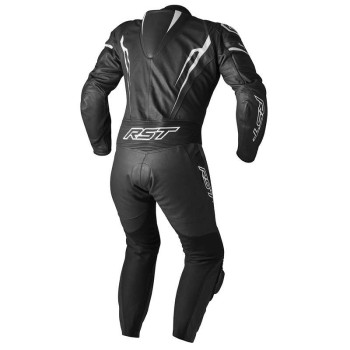 RST TRACTECH EVO 5 Leather Motorcycle Suit Black/White