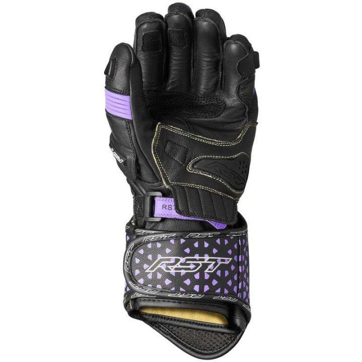 Gants moto femme RST TRACTECH EVO 4 Noir/Fuschia/Gris