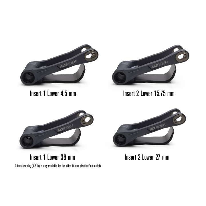Kit rabaissement à hauteur variable AltRider 15mm KTM / HUSQVARNA / GASGAS (KT16-6-2202)