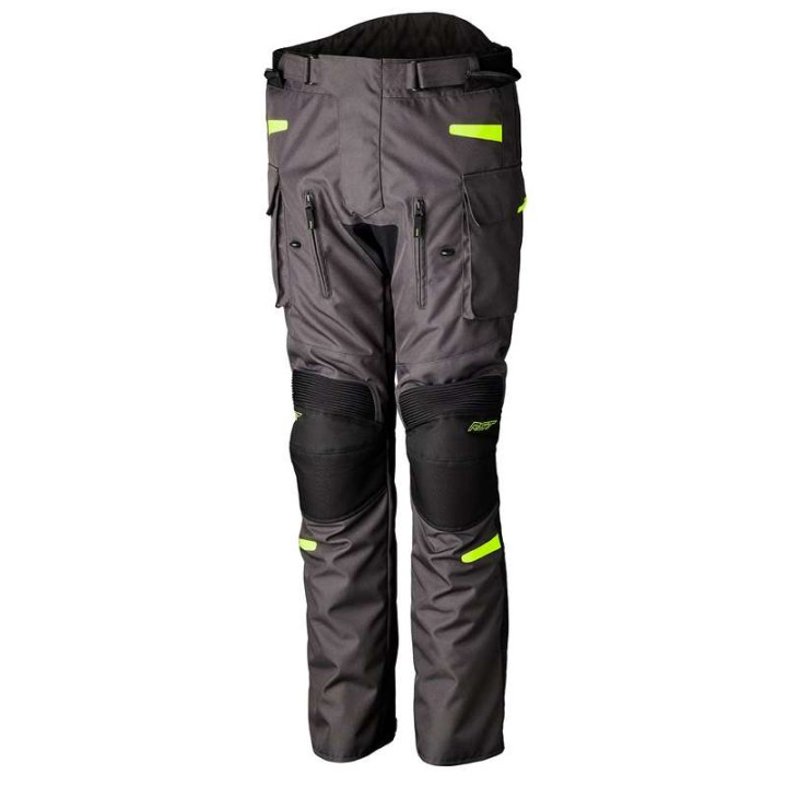 Pantalon moto RST Endurance Graphite/Jaune Fluo