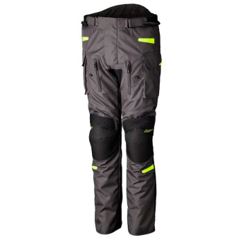 Pantalon moto RST Endurance Graphite/Jaune Fluo