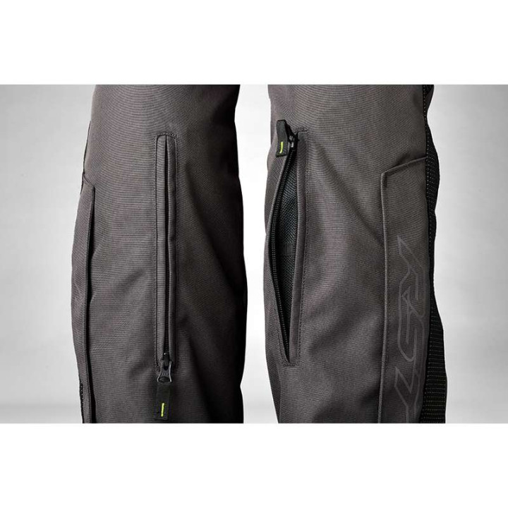Pantalon moto RST Endurance Graphite/Jaune Fluo