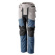 Pantalon moto RST VULCAN Argent/Bleu