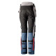 Pantalon moto RST VULCAN Argent/Bleu