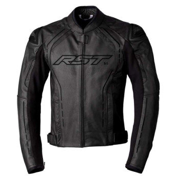 Blouson moto RST S-1 Cuir Noir