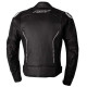 RST S-1 Leather Motorcycle Jacket Black/White