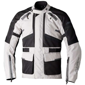 Veste moto RST Endurance Argent/Noir Veste moto RST Endurance Argent/Noir