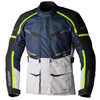 Veste moto RST Maverick EVO Navy/Silver Veste moto RST Maverick EVO Navy/Silver