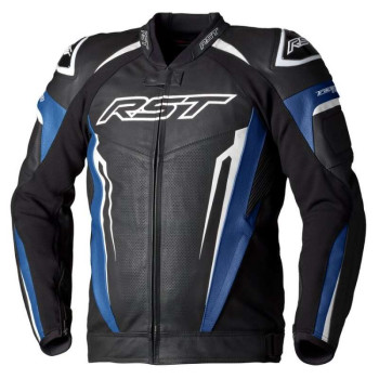 Blouson moto RST TracTech Evo 5 Bleu/NoirBlanc