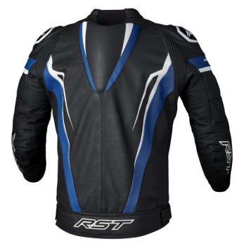 Blouson moto RST TracTech Evo 5 Bleu/NoirBlanc
