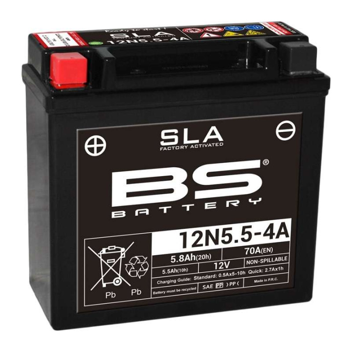 Battery BS 12N5.5-4A SLA