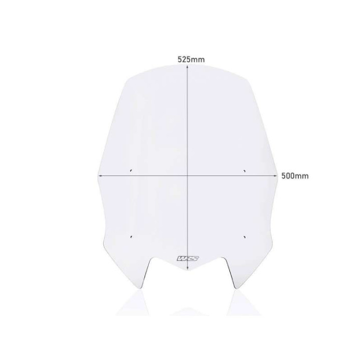 Bulle WRS TOURING (YA022) YAMAHA T-MAX 560 22-