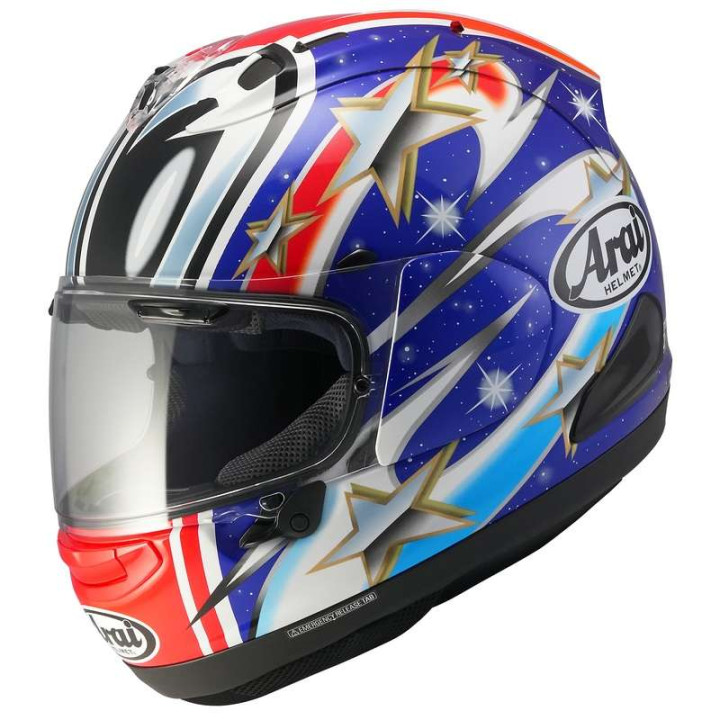 Casque moto Arai RX-7V EVO Nakano Replica Casque moto Arai RX-7V EVO Nakano Replica