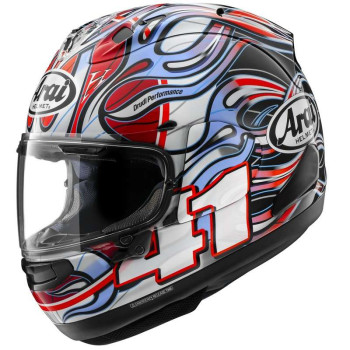 Casque moto Arai RX-7V EVO Haga WSBK Replica