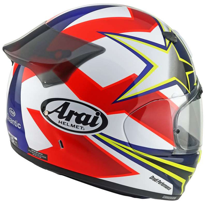 Arai QUANTIC STAR &- STRIPES motorcycle helmet Red Arai QUANTIC STAR &- STRIPES motorcycle helmet Red