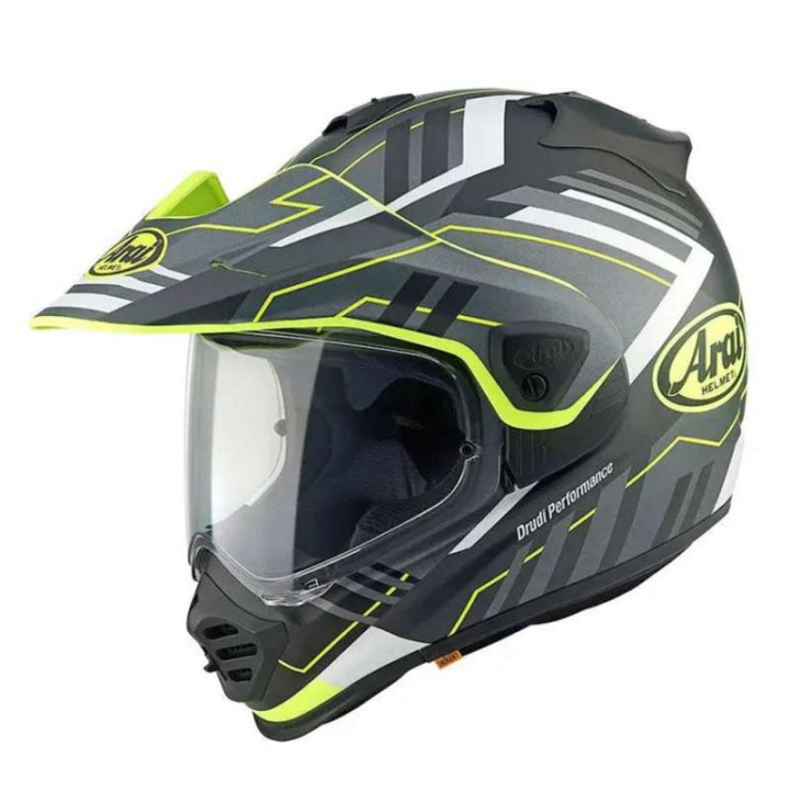 Casque moto Arai TOUR-X 5 TRAIL Jaune
