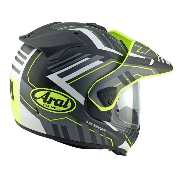 Casque moto Arai TOUR-X 5 TRAIL Jaune