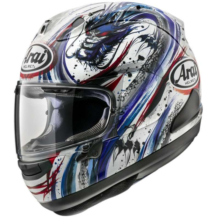 Casque moto Arai RX-7V EVO KIYO TRICO Replica Casque moto Arai RX-7V EVO KIYO TRICO Replica