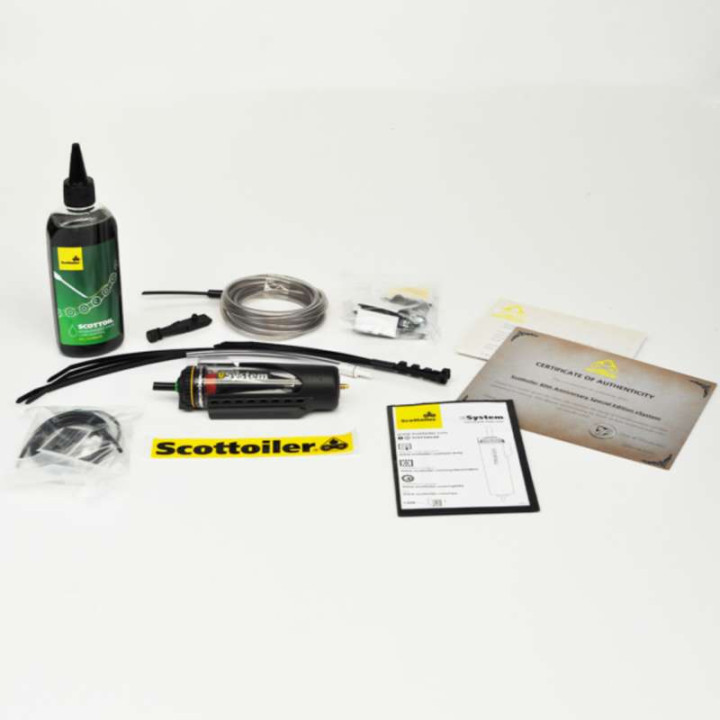 Graisseur de chaîne automatique Scottoiler vSystem édition 40th anniversaire (0-40°C)
