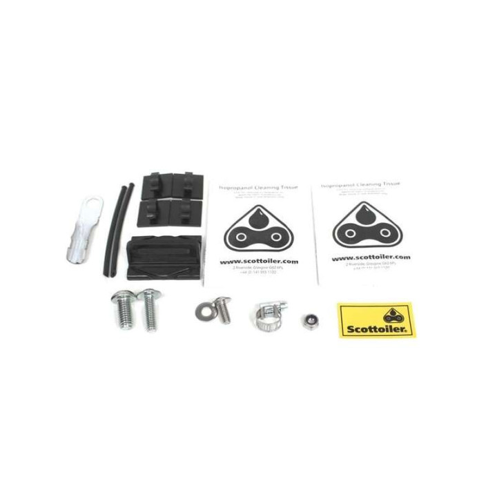 Graisseur de chaîne automatique Scottoiler xSystem 3.0 + lubrifiant tout climat vert