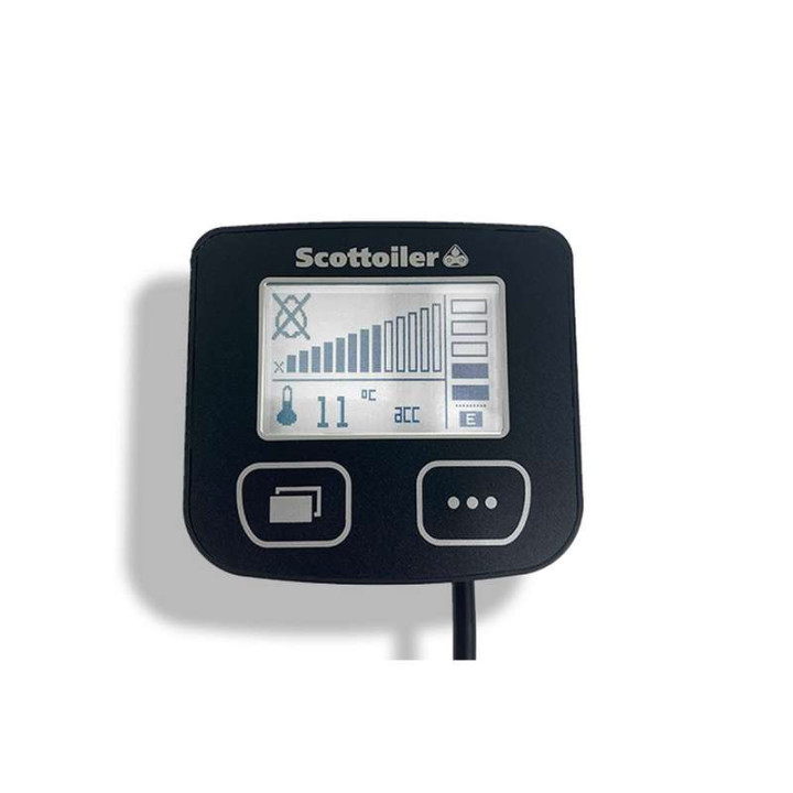 Graisseur de chaîne automatique Scottoiler eSystem 3.1 + lubrifiant vert biodégradable