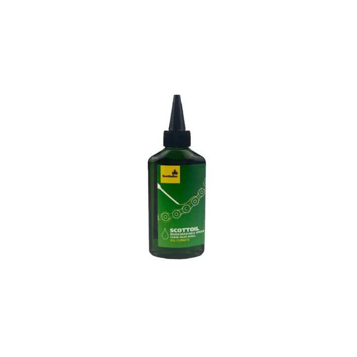 Huile biodégradable Scottoiler 125 ml vert