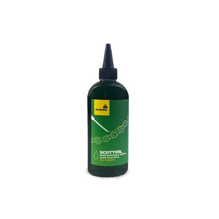 Huile biodégradable Scottoiler 250 ml vert