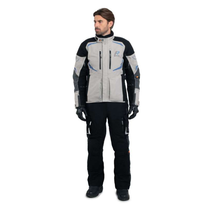 Veste moto Rukka VENTU-R Gris/Bleu