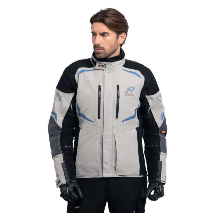 Veste moto Rukka VENTU-R Gris/Bleu