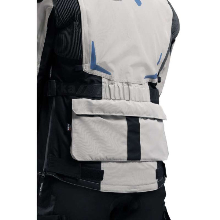 Veste moto Rukka VENTU-R Gris/Bleu