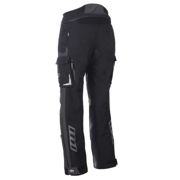 Pantalon moto Rukka VENTU-R Noir Jambes courtes