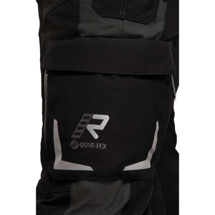 Pantalon moto Rukka VENTU-R Noir Jambes courtes