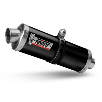 Silencieux Mivv OVAL Inox Noir (RE.001.LZ) ROYAL ENFIELD HIMALAYAN