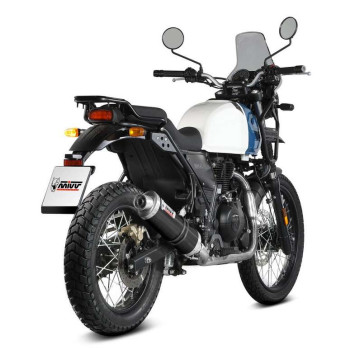Silencieux Mivv OVAL Inox Noir (RE.001.LZ) ROYAL ENFIELD HIMALAYAN