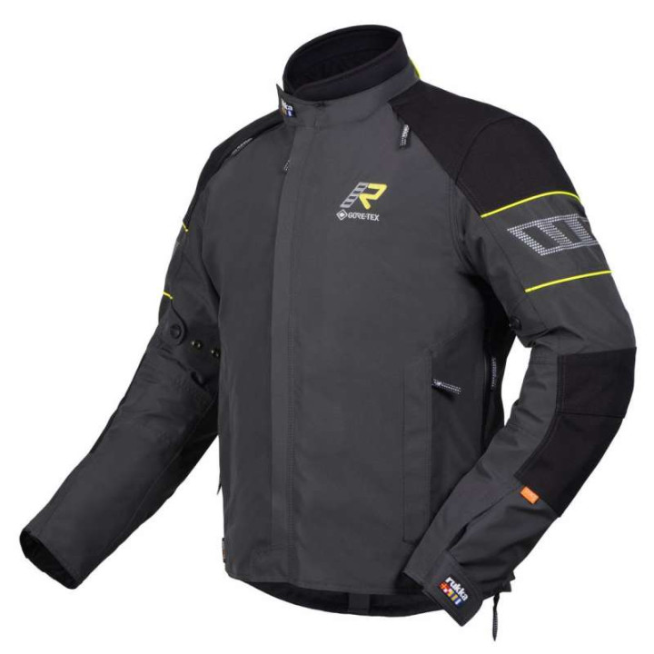 Veste moto Rukka R-EX 2.0 Gore Tex laminé 2 couches Anthracite Veste moto Rukka R-EX 2.0 Gore Tex laminé 2 couches Anthracite