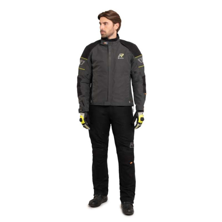 Veste moto Rukka R-EX 2.0 Gore Tex laminé 2 couches Anthracite Veste moto Rukka R-EX 2.0 Gore Tex laminé 2 couches Anthracite