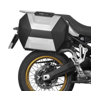 Kit valises Shad SH38X ALU + supports 3P (V0DS94IF) Voge Adventure 900 DSX 24- Kit valises Shad SH38X ALU + supports 3P (V0DS94IF) Voge Adventure 900 DSX 24-