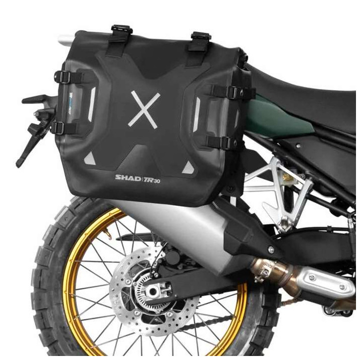 Kit sacoches Shad TERRA TR30 2x30 litres + supports 4P (K0XD844P) Kove 800X Adventure