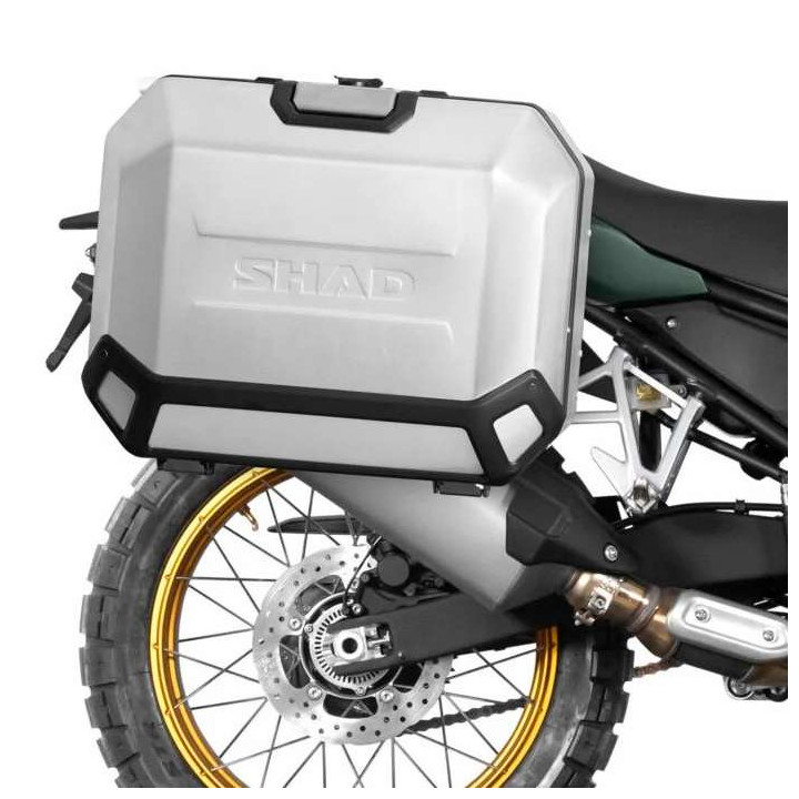 Kit valises alu Shad TERRA TR36/TR47 + supports 4P (K0XD844P) Kove 800X Adventure