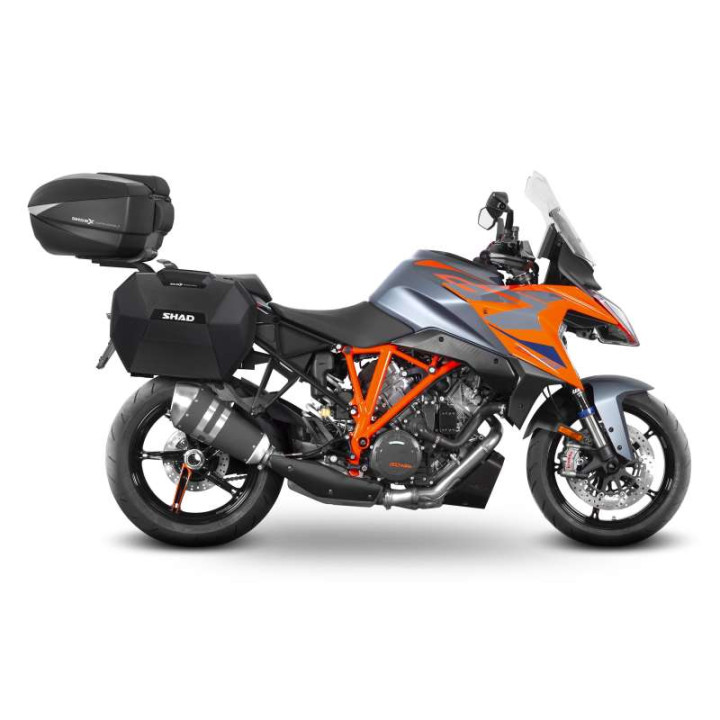 Kit top case Shad SH58X + support (K0SD14ST) KTM Super Duke GT