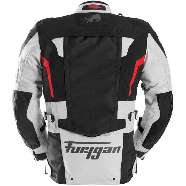 Motorcycle jacket Furygan MONTROC KEVLAR® PRIMALOFT® 3 in 1 Black/Red