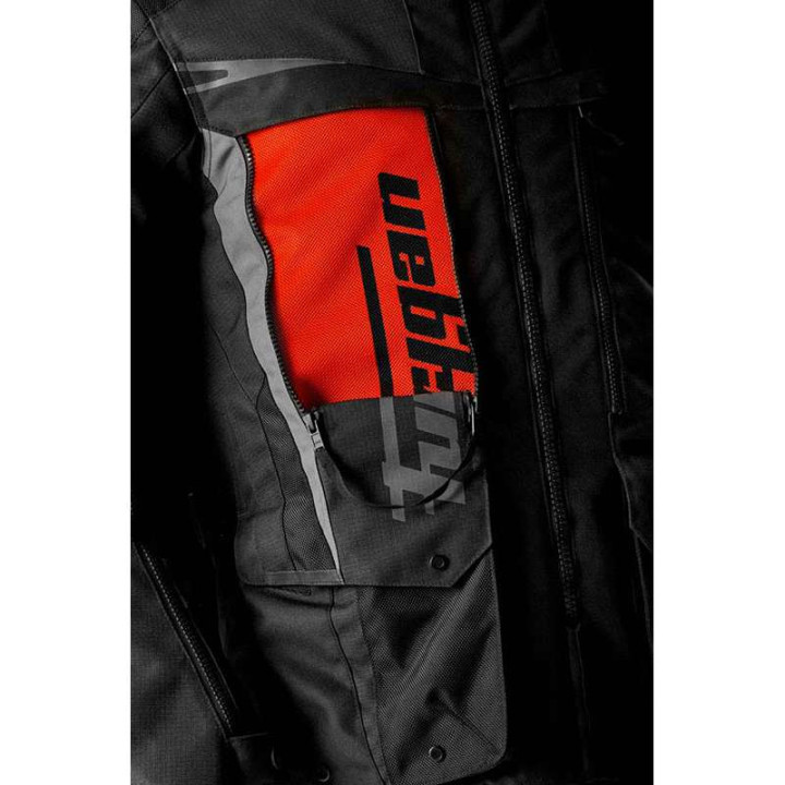 Motorcycle jacket Furygan MONTROC KEVLAR® PRIMALOFT® 3 in 1 Black