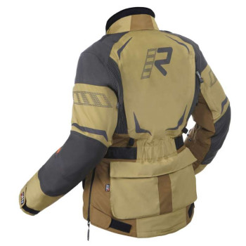 Veste moto femme Rukka VENTURINA Gore Tex Khaki