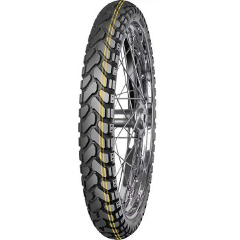 Pneu avant Mitas ENDURO TRAIL+ 120/70B19 60H TL/TT M+S DAKAR YELLOW
